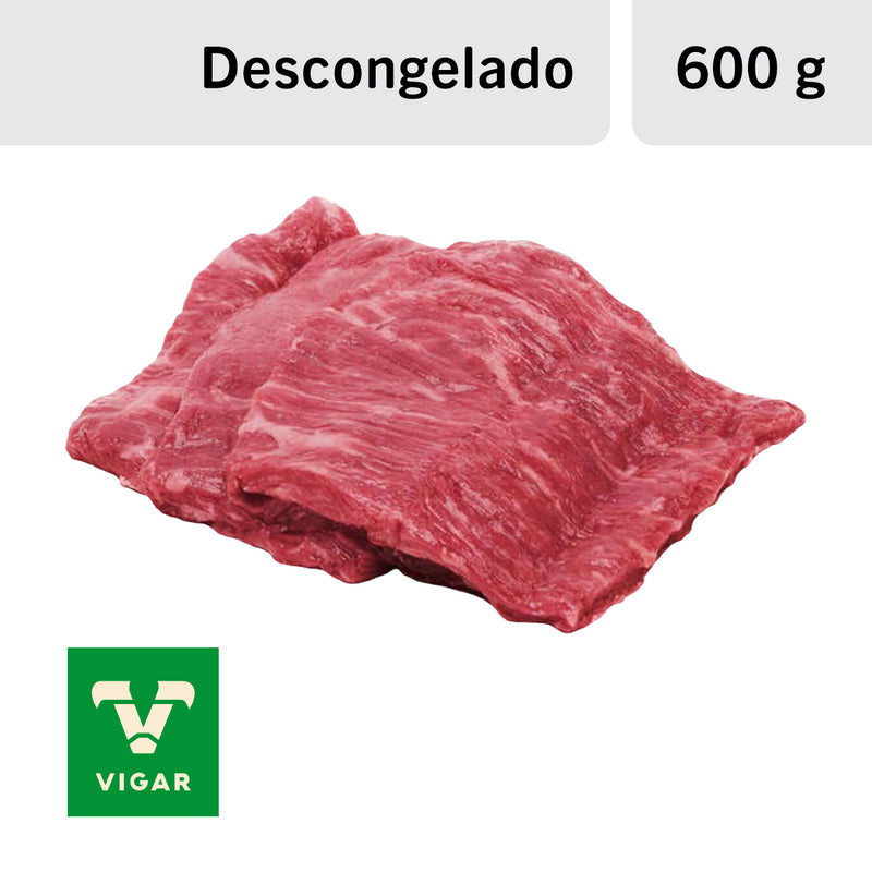 Arrachera Chefs Vigar Beef 600 g