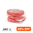 Hamburguesa Wagyu Americano Snake River Farms 5 Piezas de 226 g c/u (1.14 kg)