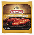 Salchicha para Asar con Queso Chimex 800 g