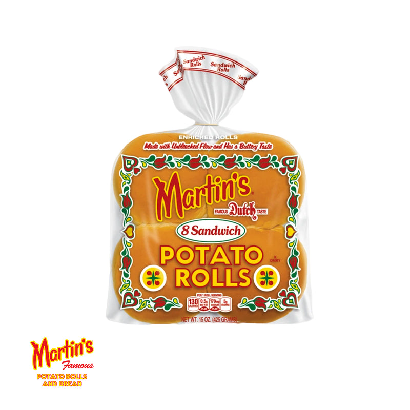 Pan Martins Potato Rolls 8 piezas