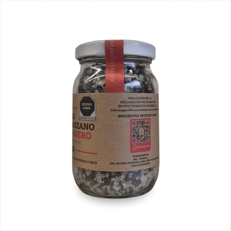 Sal Ahumada en leña de manzano Habanero SMP 266 g